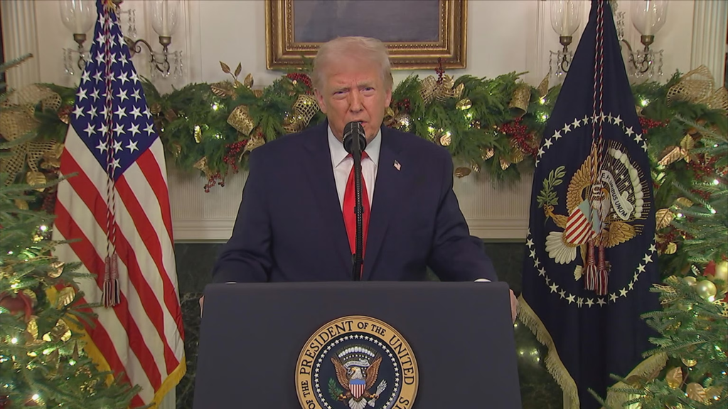 President Trump signs order making Christmas Eve and Dec. 26 federal holidays in 2025, affecting government offices but not all private workplaces.