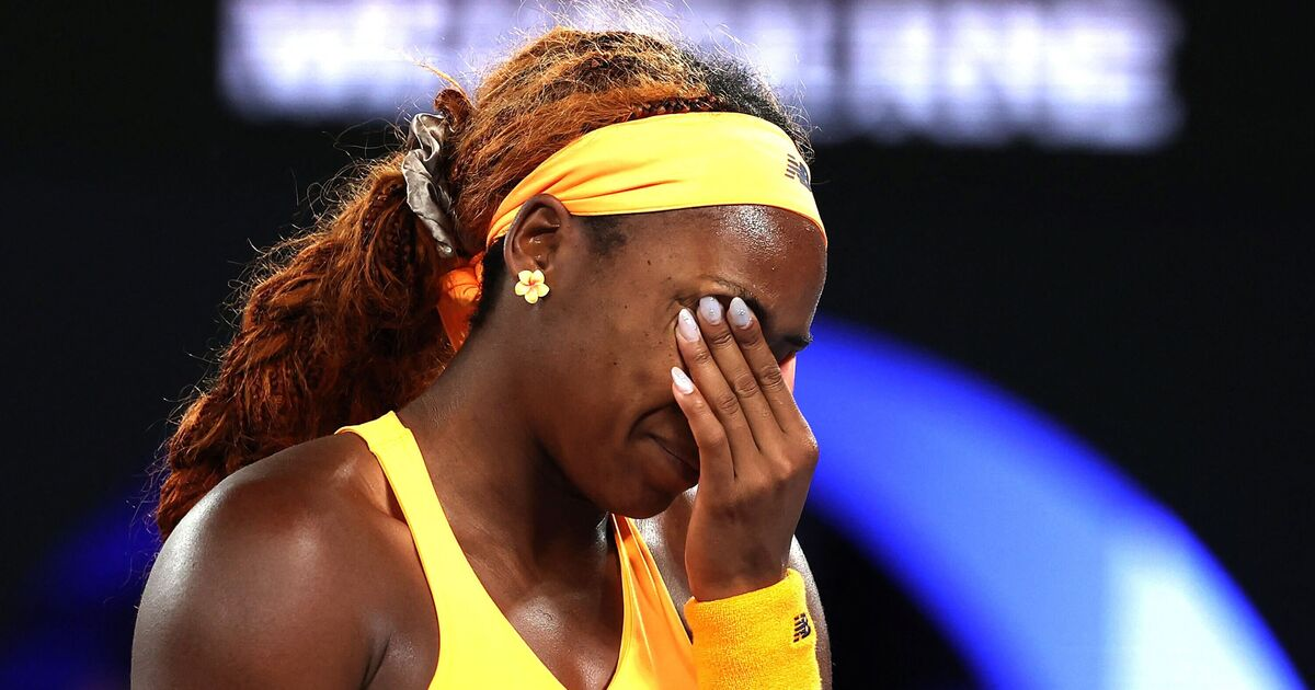 Coco Gauff falls 6-1, 6-2 to Elina Svitolina in Australian Open quarters, struggling with serve and smashing her racket seven times, says Baltimore Chronicle.