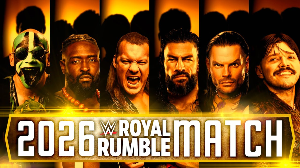 WWE Royal Rumble 2026 airs Saturday 31 January, 7pm GMT in the UK on Netflix, featuring men’s and women’s Rumbles, championship bouts, and AJ Styles’ career match.