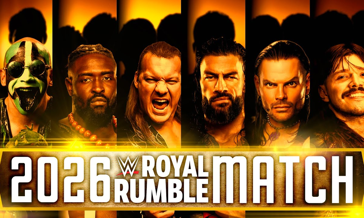 WWE Royal Rumble 2026 airs Saturday 31 January, 7pm GMT in the UK on Netflix, featuring men’s and women’s Rumbles, championship bouts, and AJ Styles’ career match.
