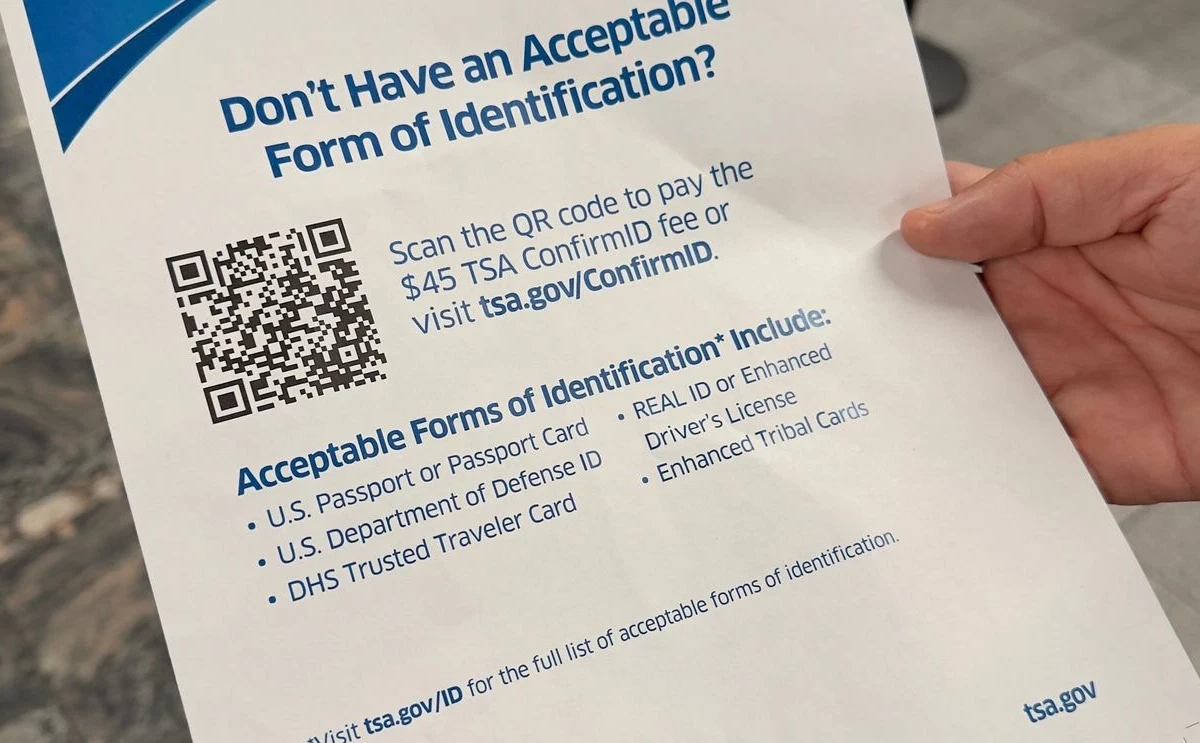Alabama travelers without REAL-ID can pay $45 for TSA ConfirmID verification, covering a 10-day travel period starting February 1.