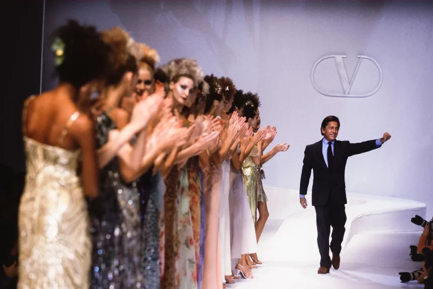 Italian designer Valentino Garavani has died at 93 in Rome, ending a decades-long career that shaped couture, red carpets and global luxury fashion.