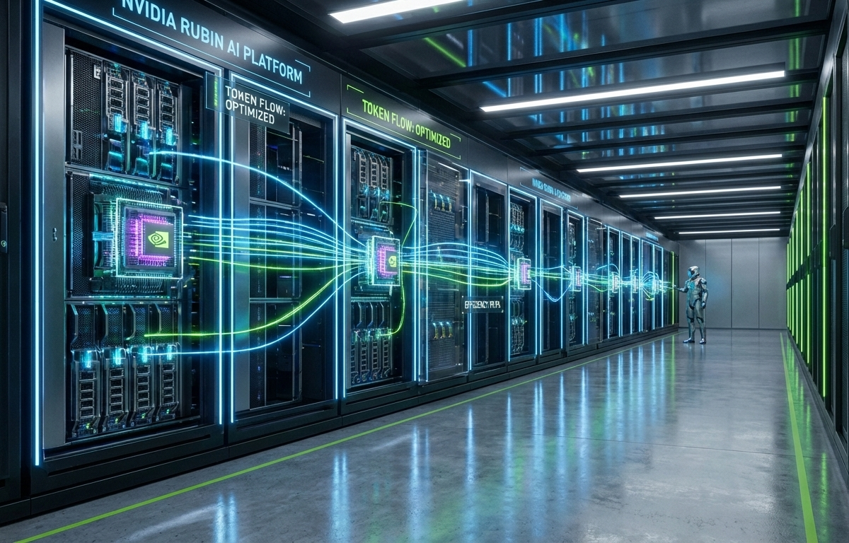 Nvidia introduces Rubin, a new AI platform with six integrated chips, promising major efficiency gains in training and inference for enterprises in 2026.