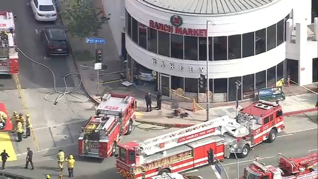 Three dead and multiple injured after a car crashes into 99 Ranch Market in Westwood. Authorities confirm details and ongoing hospital treatments.