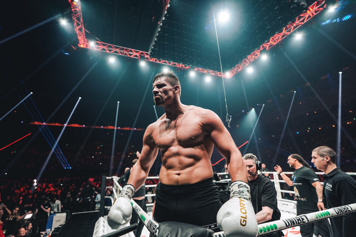 Oleksandr Usyk will face kickboxing legend Rico Verhoeven for the WBC title on May 23 in Giza, Egypt, in a historic cross-discipline matchup.