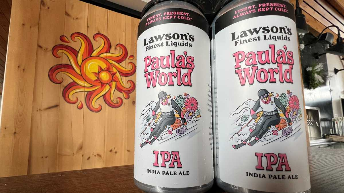Vermont brewery hosts event and releases Paula’s World IPA to celebrate Olympian Paula Moltzan, with pancakes and fans gathering for her Winter Olympics races.