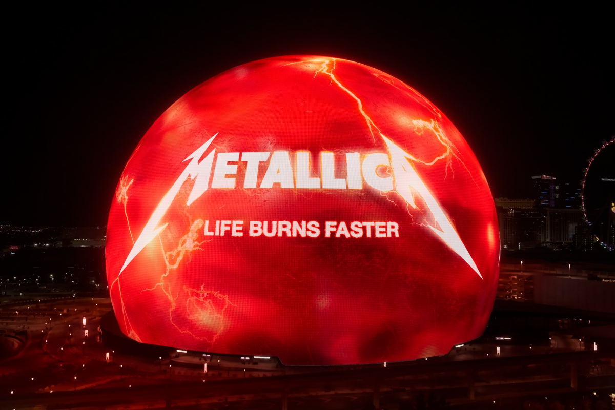 Metallica’s “Life Burns Faster” residency at Sphere Las Vegas debuts in October 2026 with No Repeat Weekends and immersive experiences.