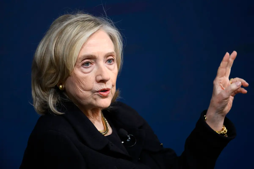 Hillary Clinton testifies before House Oversight Committee, denies meeting Jeffrey Epstein, highlights GOP “cover-up,” deposition videotaped in Chappaqua, NY.