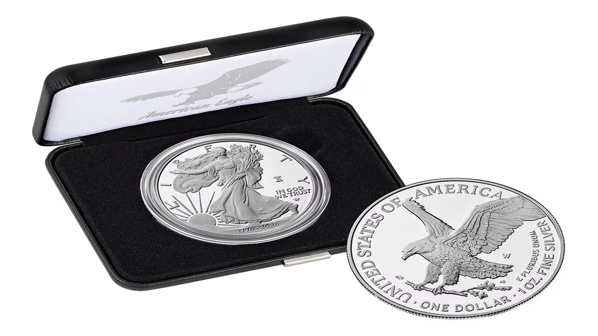 The 2026 American Eagle Silver Proof Coin launches at $173, offering collectors and investors a 92% premium over spot silver, minted at West Point.