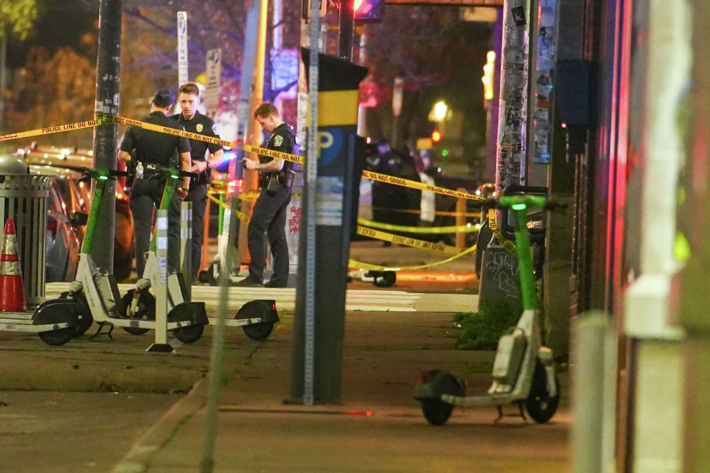 Three dead and 14 injured in Austin Sixth Street shooting; suspect killed by police. Authorities and FBI investigating, Mayor praises rapid response.