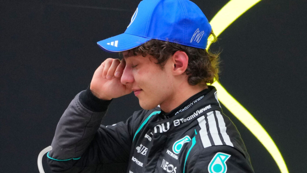 Kimi Antonelli wins his first F1 race at the 2026 Chinese Grand Prix; Hamilton earns Ferrari podium while McLaren suffers technical failures, reshaping the standings.