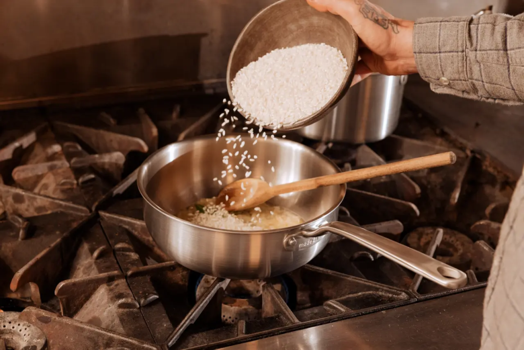 Learn how to cook perfect fluffy rice on the stove every time. Simple method for white, brown, jasmine, and basmati rice with exact water ratios.