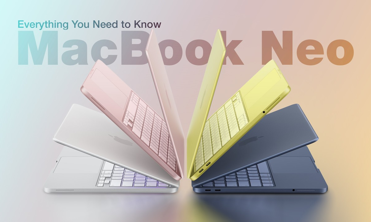 Apple launches the MacBook Neo starting at $599 with a $499 student price, four color options, and Touch ID on the upgraded model. Available March 11, 2026.