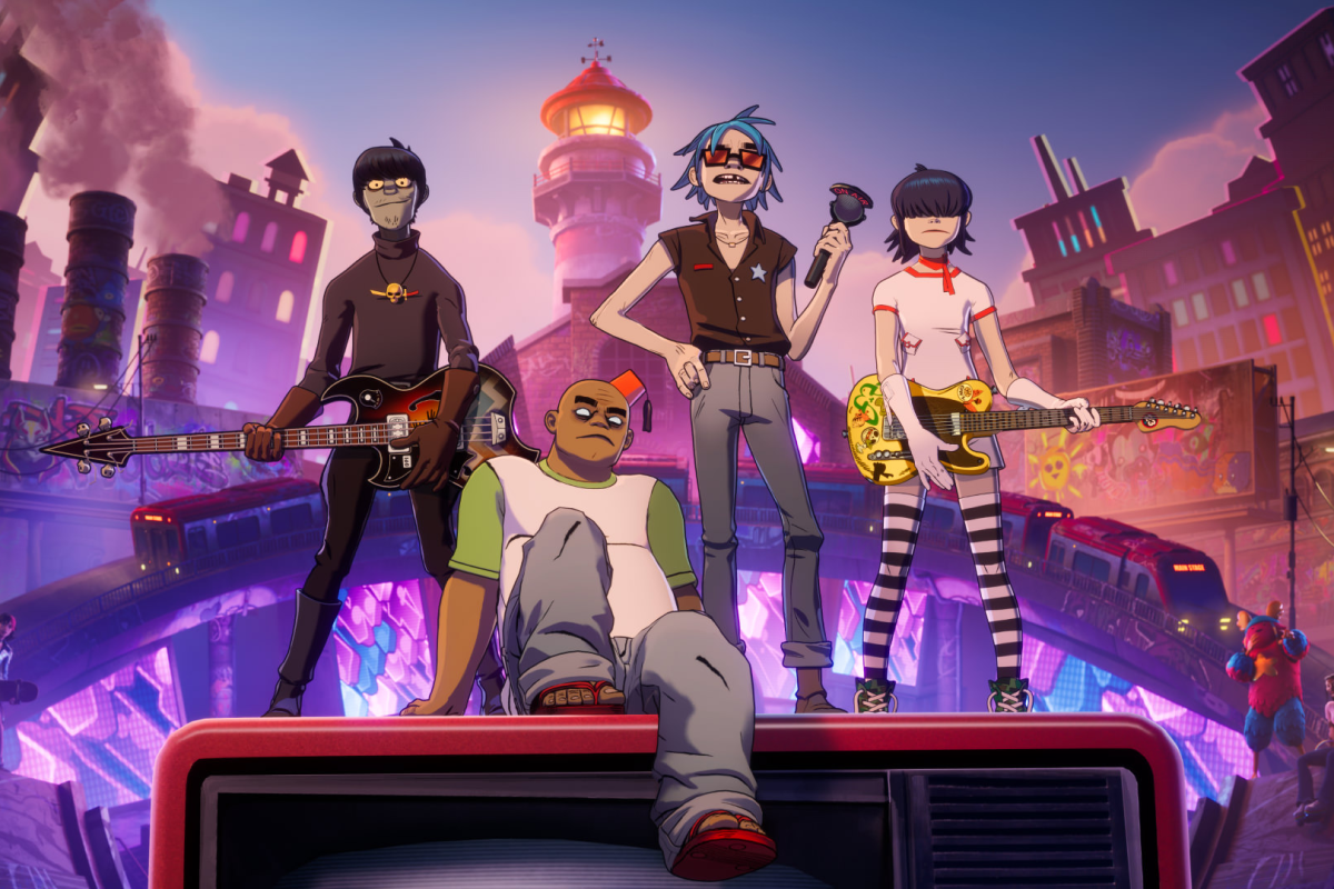 Gorillaz to perform in Miami on Sept 18, 2026, at Kaseya Center. Tickets $111+, VIP packages $250, support from Sparks and Trueno.