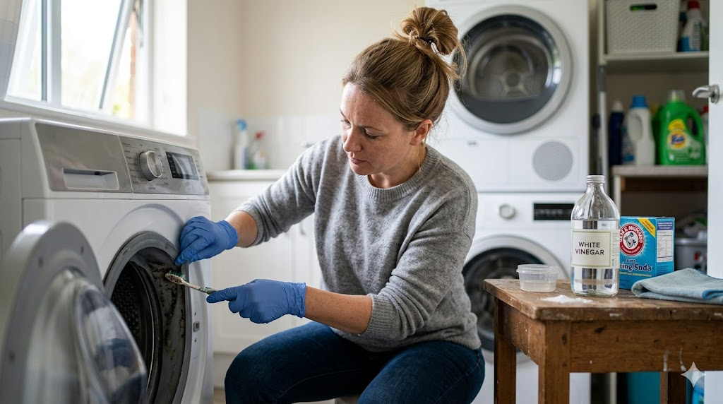 Deep clean your washing machine to remove mold, odor, and buildup. Easy DIY methods for both top-load and front-load washers using vinegar and baking soda.