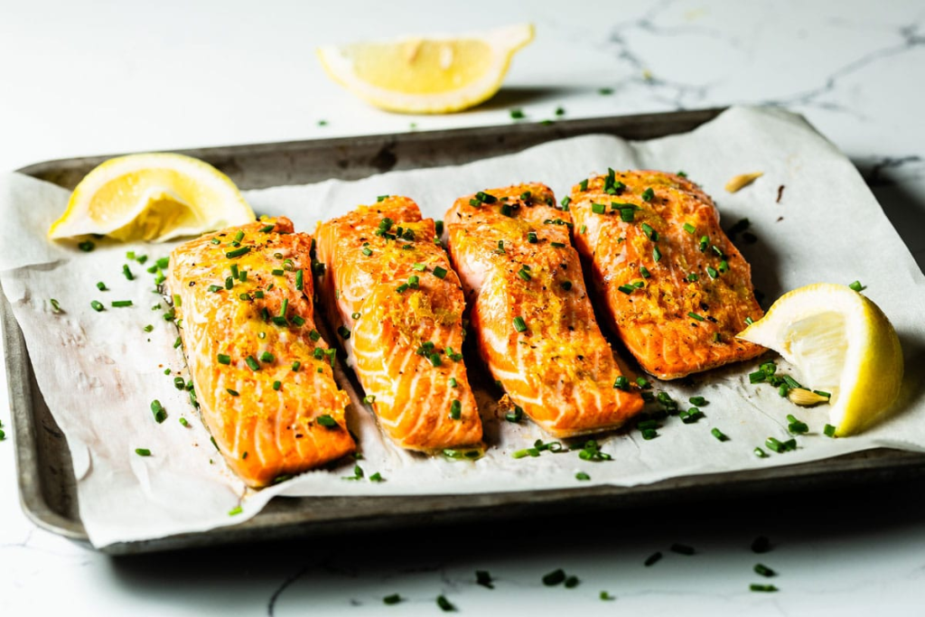 Bake perfect salmon every time with this oven method. Exact temperature, timing, and seasoning for flaky, moist salmon fillets in under 20 minutes.
