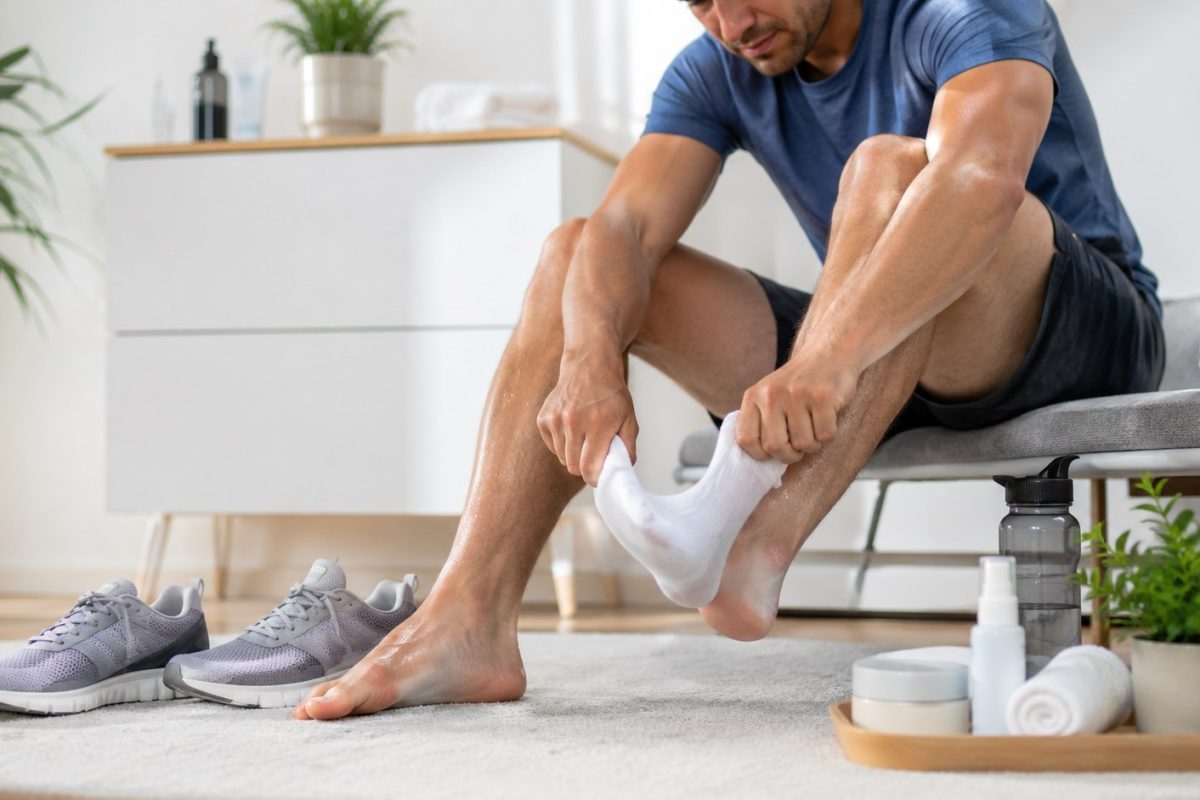 Sweaty feet causes and treatment explained with practical home care, footwear tips, antiperspirants, odor control, and medical warning signs.