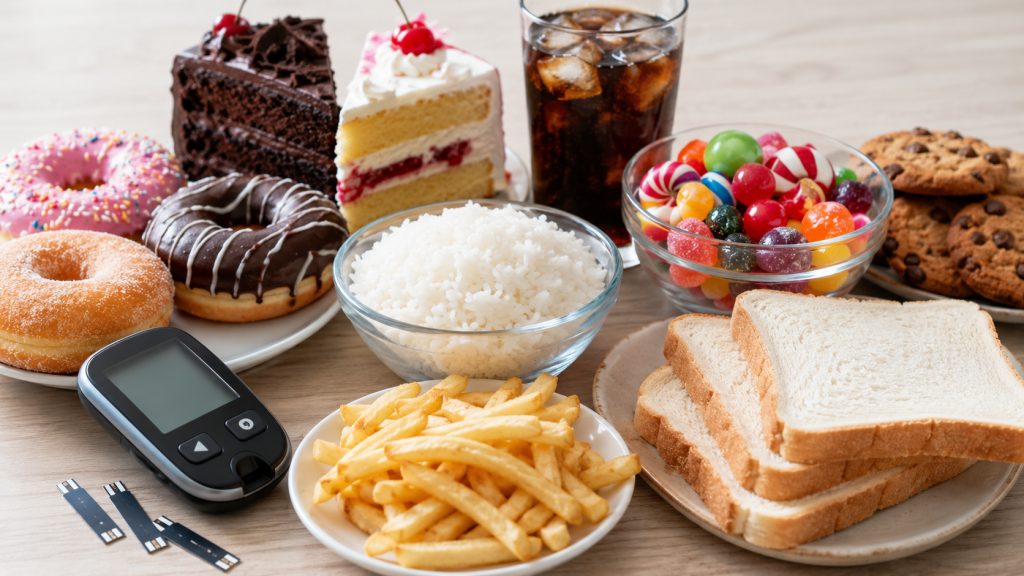 Foods diabetics should not eat: full list of sugary drinks, refined carbs, fried foods, desserts, alcohol risks and safer swaps for blood sugar control.