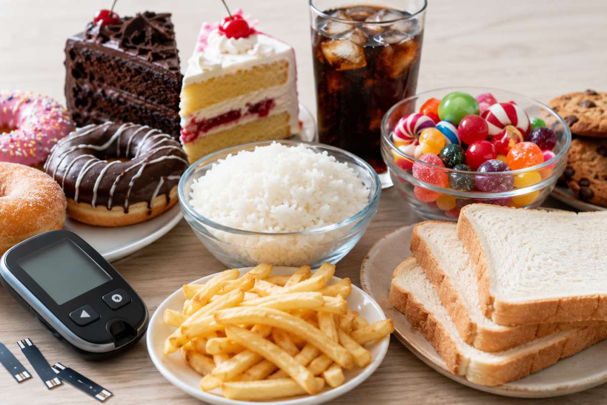 Foods diabetics should not eat: full list of sugary drinks, refined carbs, fried foods, desserts, alcohol risks and safer swaps for blood sugar control.