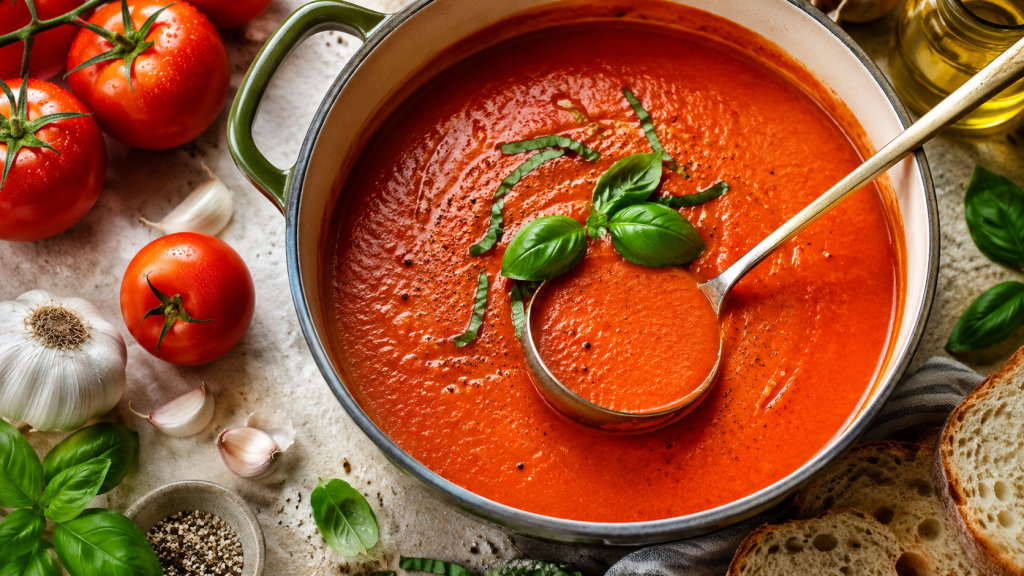 How to make tomato soup with canned or fresh tomatoes, cream options, storage tips, seasoning fixes, and a clear homemade recipe for a rich, smooth bowl.