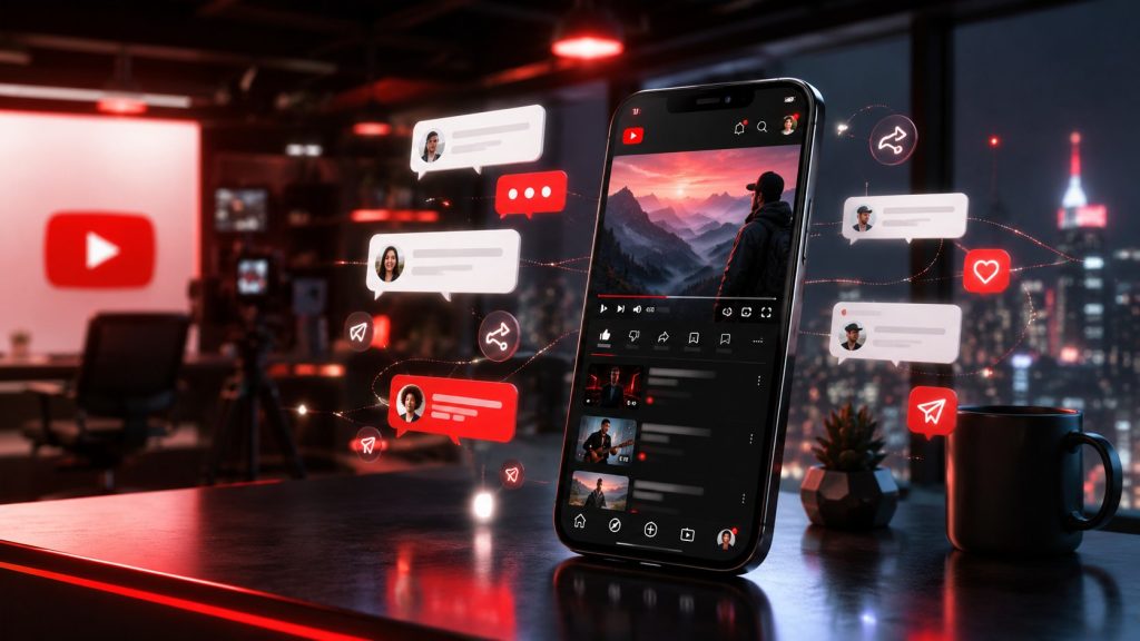 YouTube Direct Messages return to mobile app for users 18+, allowing video sharing, private chats and safer in-app conversations.