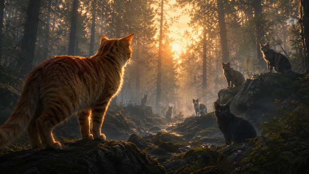 Warrior Cats animated series arrives on Disney+ and Disney Channel in 2028, adapting The Prophecies Begin with A.C. Bradley and Rodrigo Blaas.