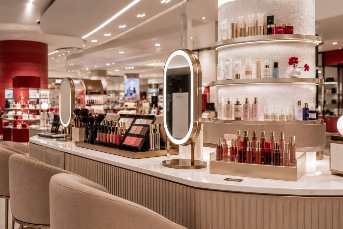 Target Beauty Studio will replace Ulta Beauty shops in more than 600 stores, adding over 60 new brands, prestige products and personalized support.