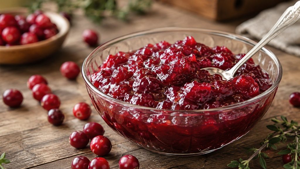 Cranberry sauce recipe with fresh berries, sugar ratios, cooking steps, storage tips, variations, and the best dishes to serve it with.