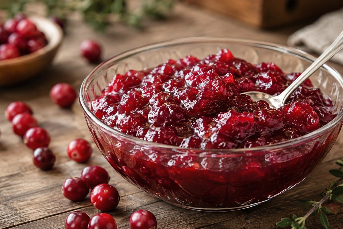 Cranberry sauce recipe with fresh berries, sugar ratios, cooking steps, storage tips, variations, and the best dishes to serve it with.