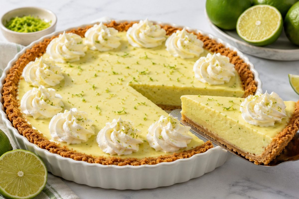 How to make Key lime pie with fresh lime juice, condensed milk, egg yolks, a crisp graham cracker crust, exact baking times, storage advice, and troubleshooting tips.