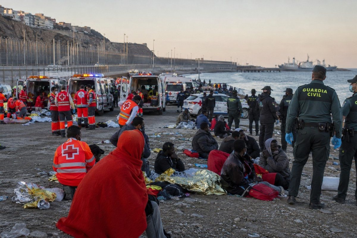 Ceuta migrant crisis leaves at least 57 dead after up to 60,000 people crossed from Morocco, prompting Spain to deploy troops and accelerate returns.