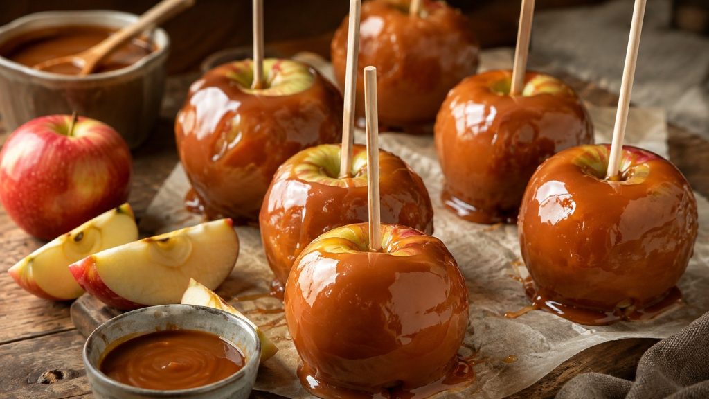 How to make caramel apples with a smooth, chewy coating: exact ingredients, cooking temperature, dipping method, toppings, storage advice, and solutions to common mistakes.