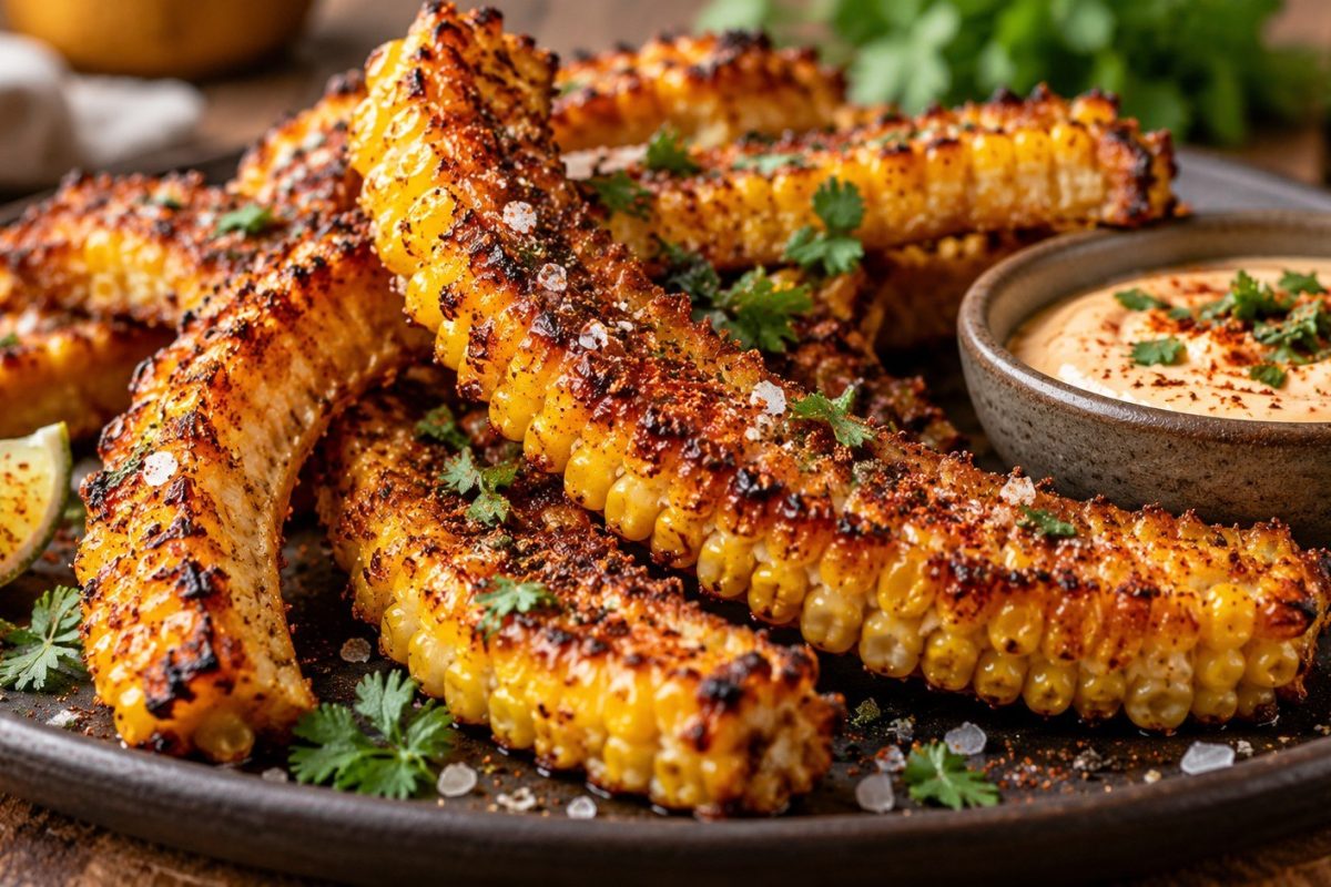 Corn ribs turn sweet corn into curved, crispy strips. Learn how to cut, season and bake corn ribs at 425°F, plus air fryer timing and serving ideas.