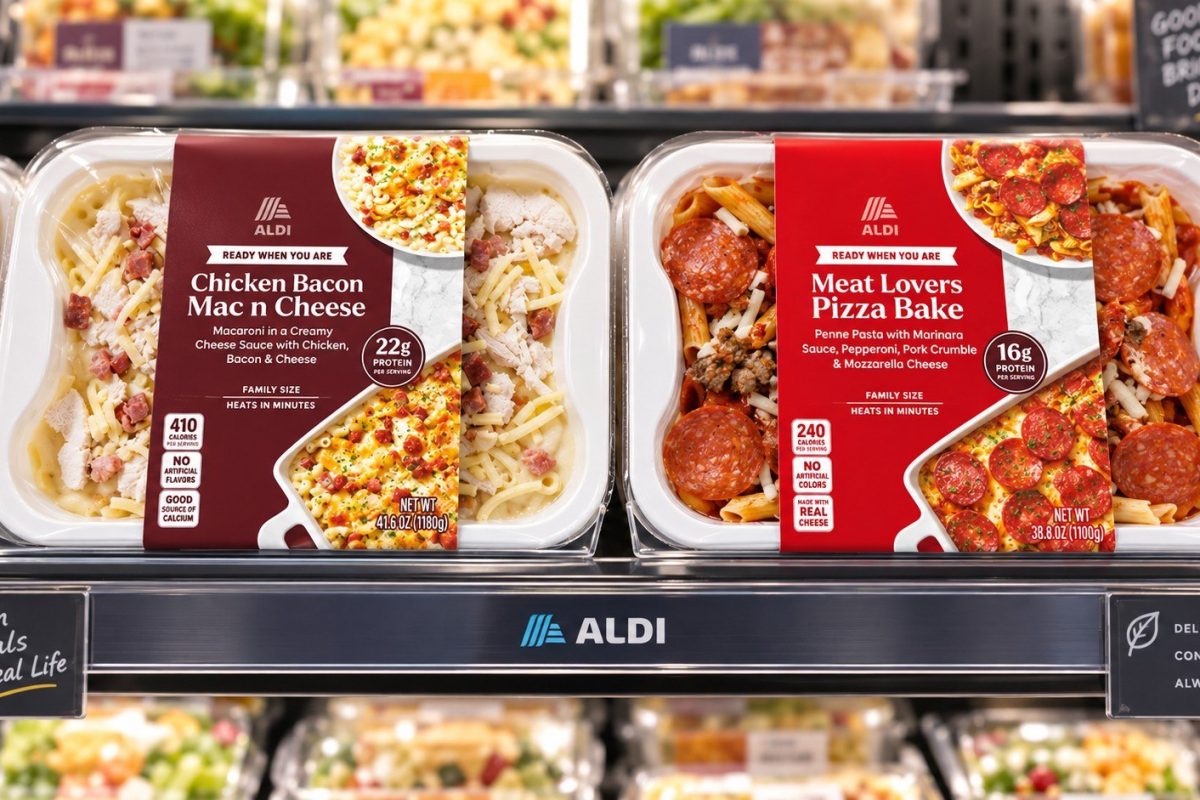 Aldi ready-made meals launch in October with 7 refrigerated options under $15, up to 46 grams of protein and nationwide availability by January 2027.
