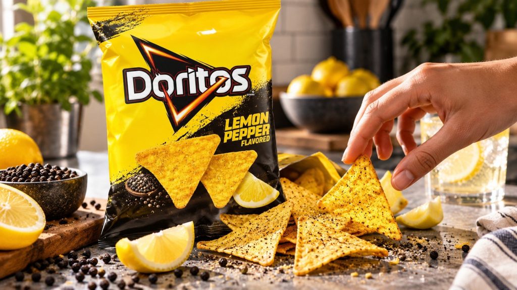 Lemon Pepper Doritos were spotted at the NACS Show and could arrive in January, although Doritos has not confirmed an official release date.