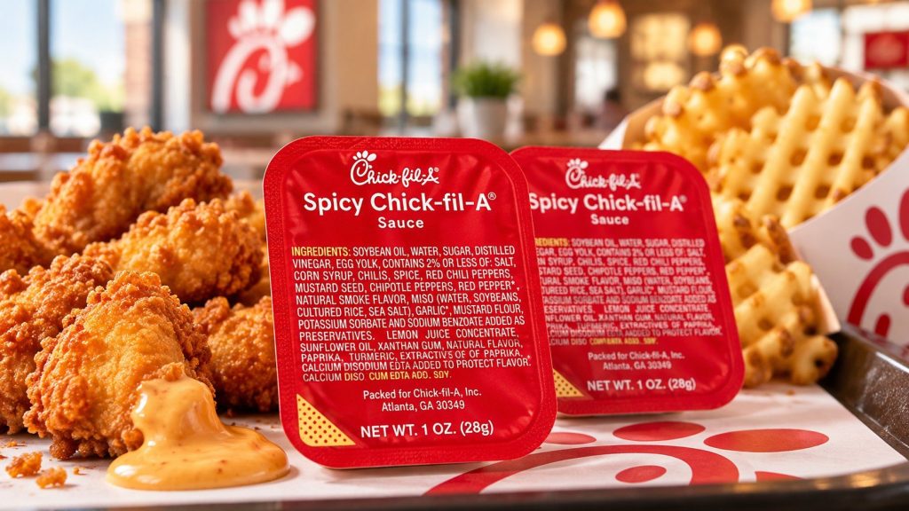 Spicy Chick-fil-A Sauce may be coming soon, with early restaurant reports pointing to a hotter version of the chain’s signature dipping sauce.