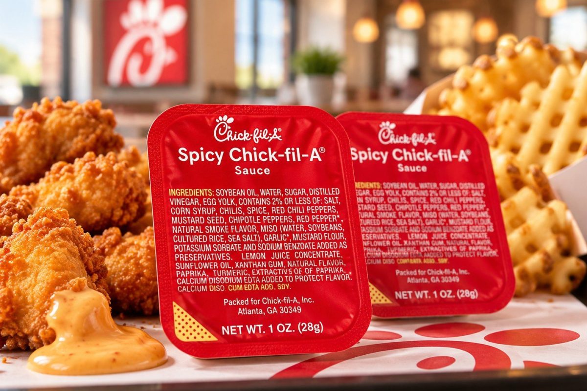 Spicy Chick-fil-A Sauce may be coming soon, with early restaurant reports pointing to a hotter version of the chain’s signature dipping sauce.