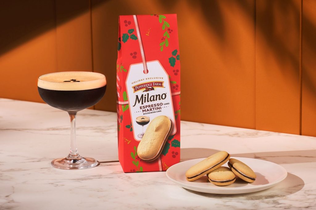 Milano Espresso Martini cookies launch in October 2026. Discover Pepperidge Farm's new holiday flavor, $5.89 price, retailers and returning favorites.