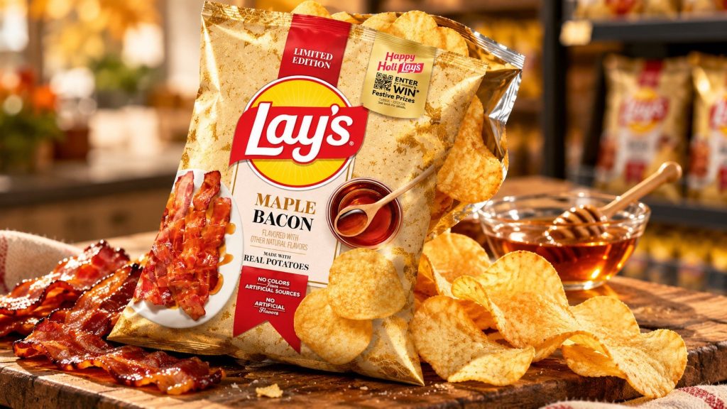 Lay’s Maple Bacon chips launch in the U.S. on November 8, 2026. Discover the new flavor, availability and other limited-edition holiday chips.