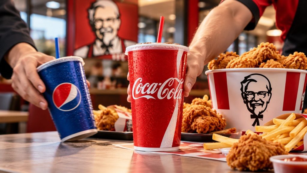KFC is switching from Pepsi to Coca-Cola in January 2027 after nearly 40 years. Find out when new drinks arrive and which restaurants are affected.